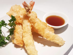 tempura gamebri verdure